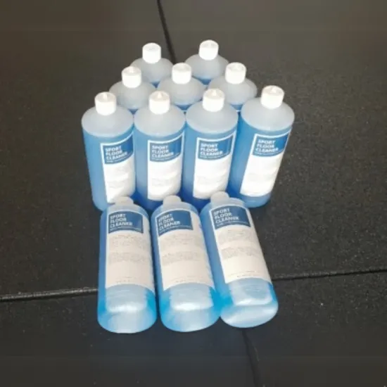 NRG Wellness Sport Floor Cleaner voor fitnessvloeren Krachtige reiniger voor rubberen fitnessvloeren. Verfrissende werking en geur neutralisering. Veilig voor mens, dier en materiaal.