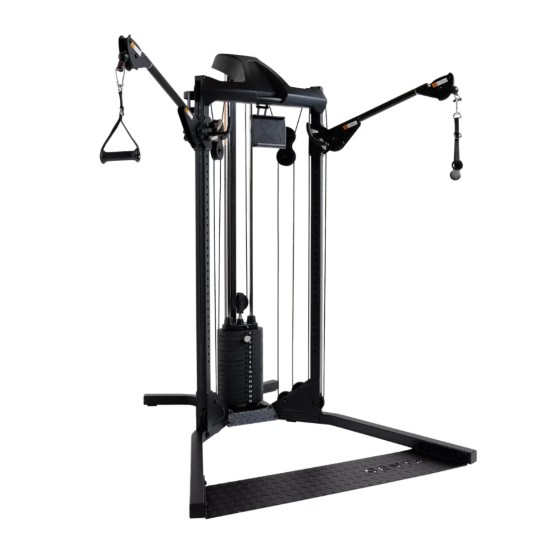 Centr Home Gym - Krachtstation met 75 kg gewichten en 165 oefeningen Centr 1 Home Gym voor weerstandstraining met 75 kg gewichten, 33 katrolposities en inbegrepen accessoires. Gratis 3 maanden Centr-lidmaatschap.