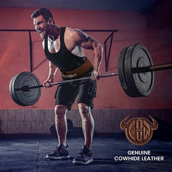 NRG Powerlift Riem 10 cm zwart Optimaliseer je lifts met de NRG Powerlift Riem, 10 cm breed, gemaakt van premium koeienleer, ideaal voor powerlifters en bodybuilders.