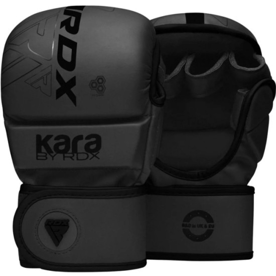 Ontdek de F6 KARA MMA Sparring Handschoenen van RDX, gemaakt van duurzaam Maya Hide leer voor serieuze vechters.