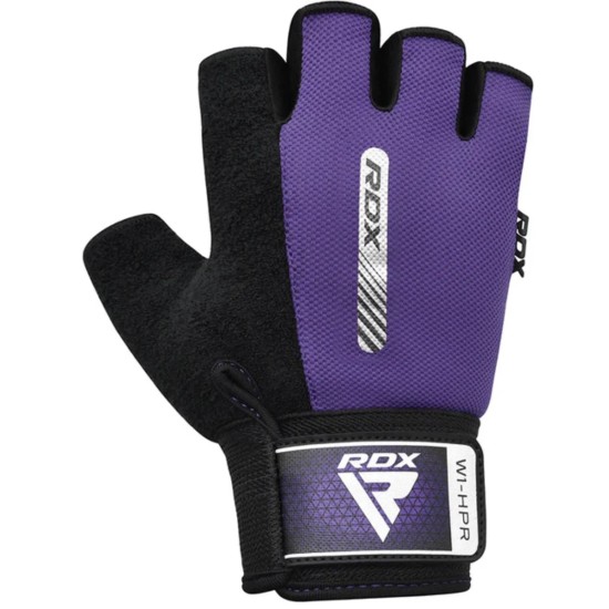 RDX Fitnesshandschoenen met open vingers, siliconen grip, G-Foam Verbeter je grip en ondersteuning met RDX fitnesshandschoenen. Gemaakt van katoen en nylon, wasbaar en perfect voor intensieve trainingen.