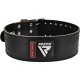 RDX RD1 Powerbelt, handgemaakt van 100% koeienleer. Ideaal voor squatten en deadlifting met roestvrijstalen dubbele gesp.