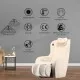 Geniet van ultieme ontspanning met de NRG Wellness Massagestoel Excellent. Met Bluetooth, 3D massage en verstelbaar hoofdkussen.