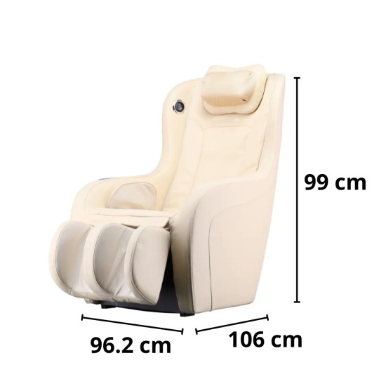 NRG Wellness Excellent Massagestoel met Bluetooth en 3D Massage Geniet van ultieme ontspanning met de NRG Wellness Massagestoel Excellent. Met Bluetooth, 3D massage en verstelbaar hoofdkussen.
