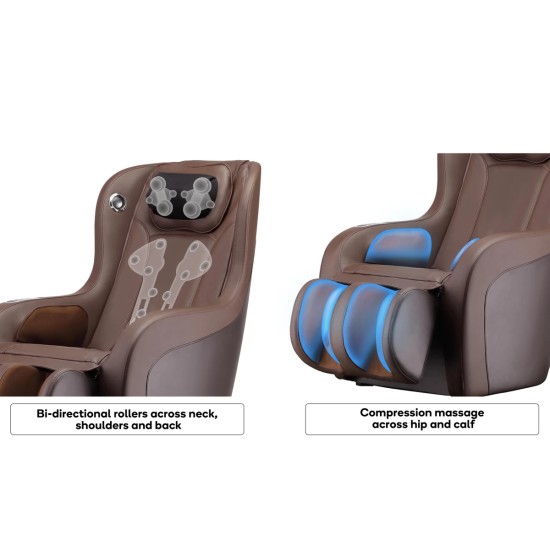 Massagestoel Excellent met 3D massage en Bluetooth - NRG Wellness Ervaar ontspanning met de NRG Wellness Massagestoel Excellent, voorzien van 3D massage, Bluetooth speakers en verstelbaar hoofdkussen. Perfect voor jouw welzijn.