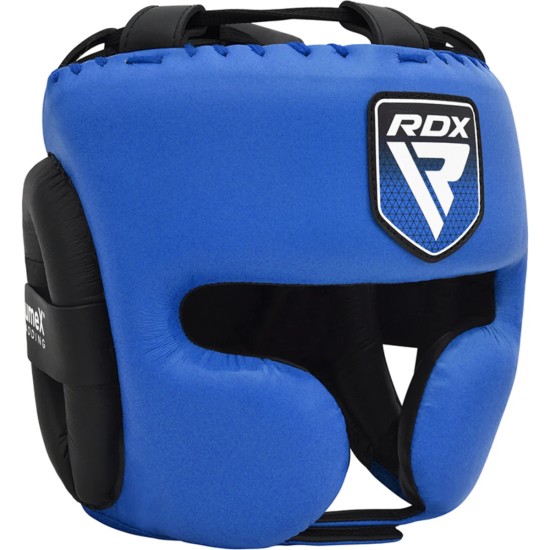 Verbeter je training met de RDX Taekwondo hoofdbeschermer. Biedt uitstekende schokabsorptie, ventilatie en stabiliteit.