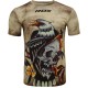 Ontdek het RDX T14 Harrier Tattoo T-Shirt, ideaal voor fitness en casual gebruik met ademend, hypoallergeen materiaal.