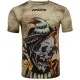 RDX T14 Harrier Tattoo T-Shirt - Performance Polyester, Ademend, Hypoallergeen Ontdek het RDX T14 Harrier Tattoo T-Shirt, ideaal voor fitness en casual gebruik met ademend, hypoallergeen materiaal.