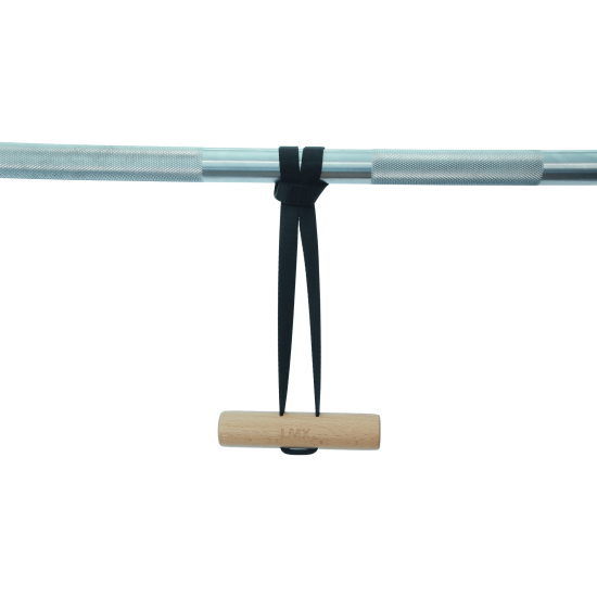 LMX.® Houten multi-functionele greep set van 2 De LMX116 houten greep is multifunctioneel en ideaal voor kabelmachines en pull-up bars. Lengte 135mm, diameter 31mm. Wordt verkocht per set van 2.