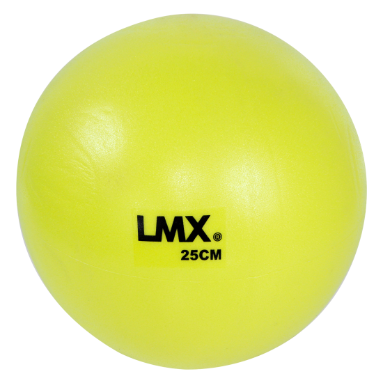 LMX.® Pilates ballen ⌀20cm en ⌀25cm LMX.® Pilates ballen in blauw en geel, ideaal voor diverse oefeningen met een zachte grip. Verkrijgbaar in 20cm en 25cm.