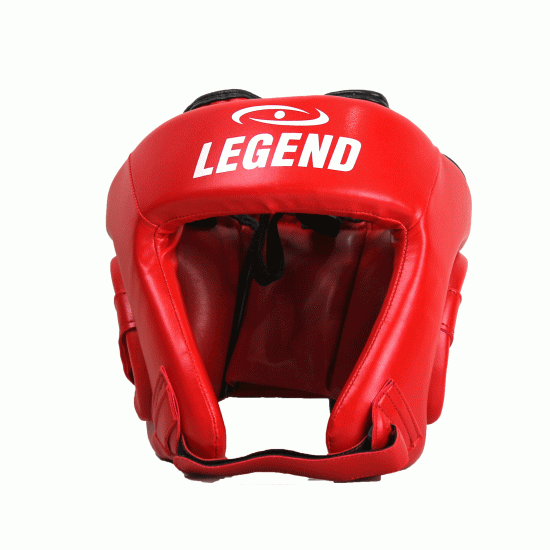 Hoofdbeschermer Rood Legend Spar Line  - Maat: M