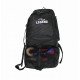 Sporttas Legend aanpasbaar backpack tas 2 in 1 zwart