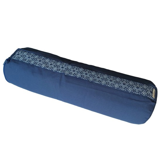 Yoga Bolster Denim Blauw